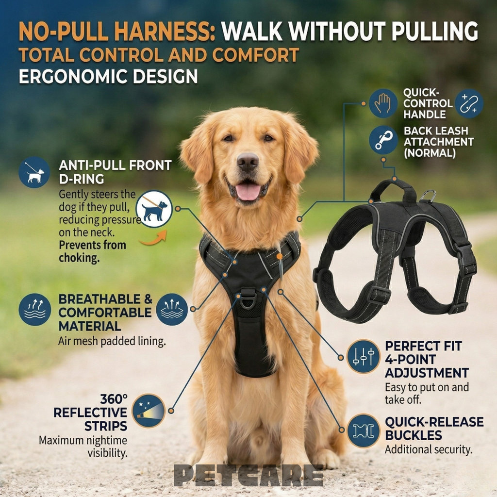 No-Pull Dog Harness