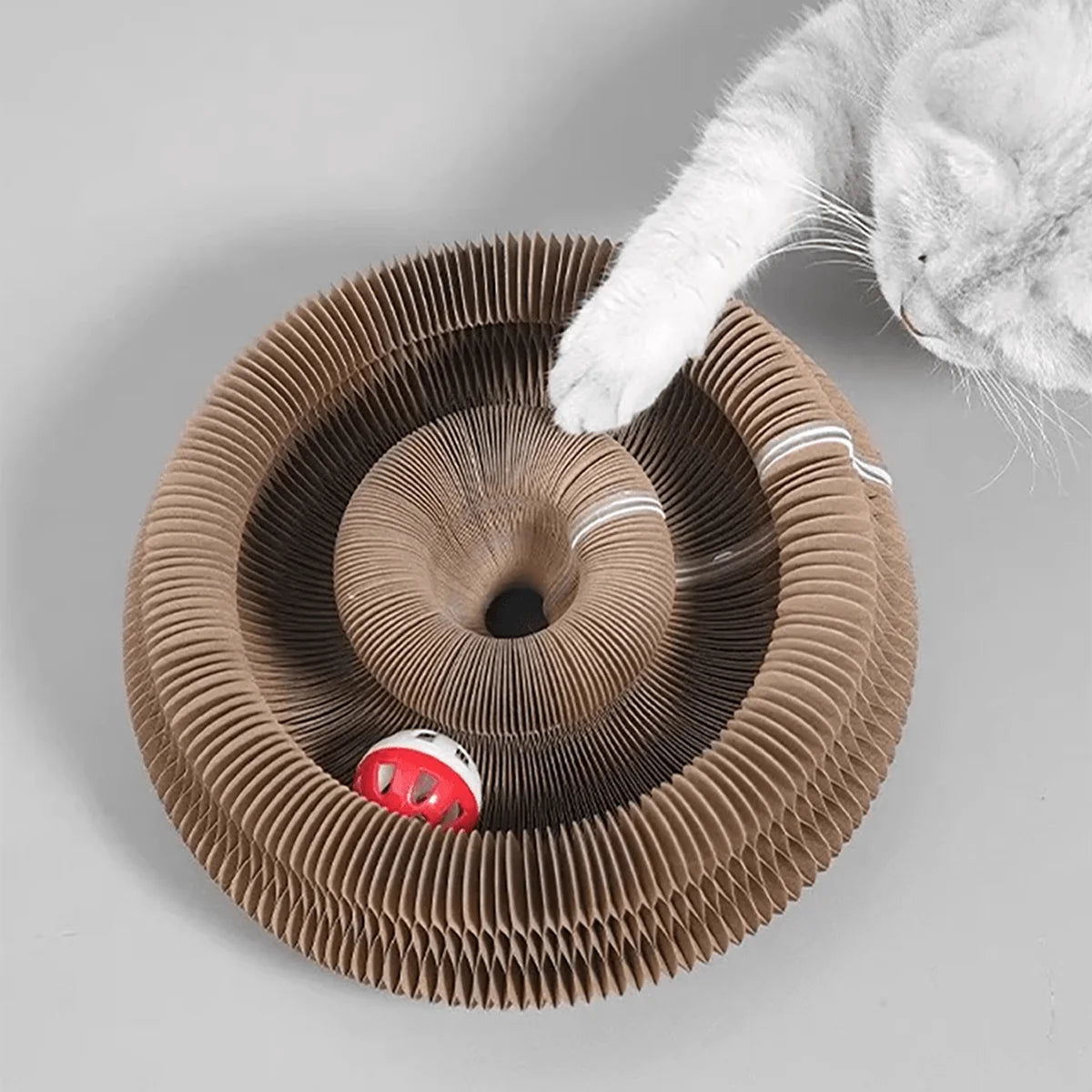 Foldable Multi-Level Cat Scratcher