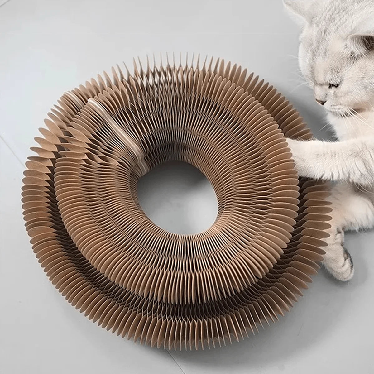 Foldable Multi-Level Cat Scratcher