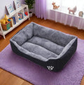 Plush Sleeping Dog Bed