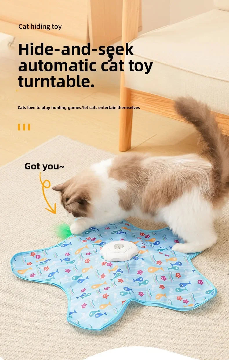 Smart Electric Interactive Cat Turntable