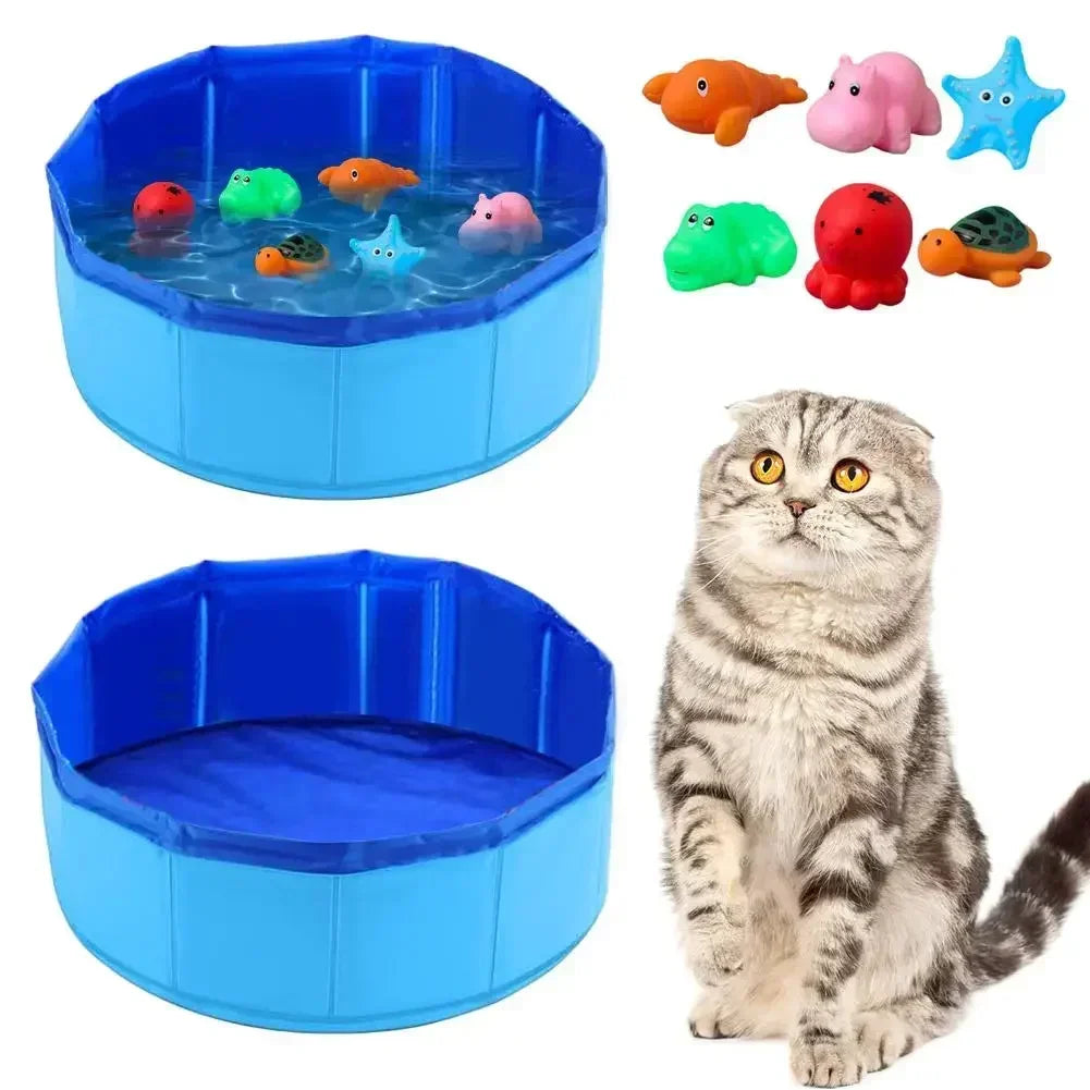 Foldable Pet Pool & Bath Tub