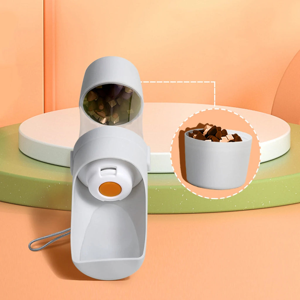 Portable Pet Food & Water Bottle