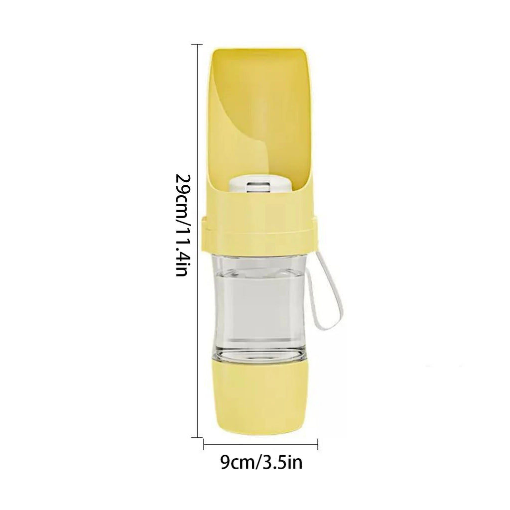 Portable Pet Food & Water Bottle