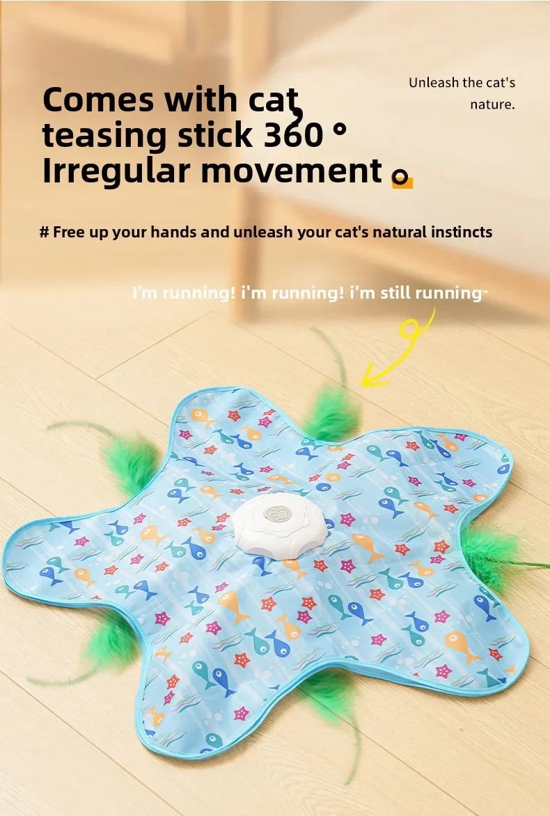 Smart Electric Interactive Cat Turntable