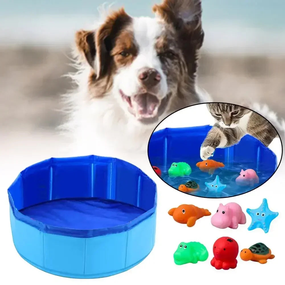 Foldable Pet Pool & Bath Tub