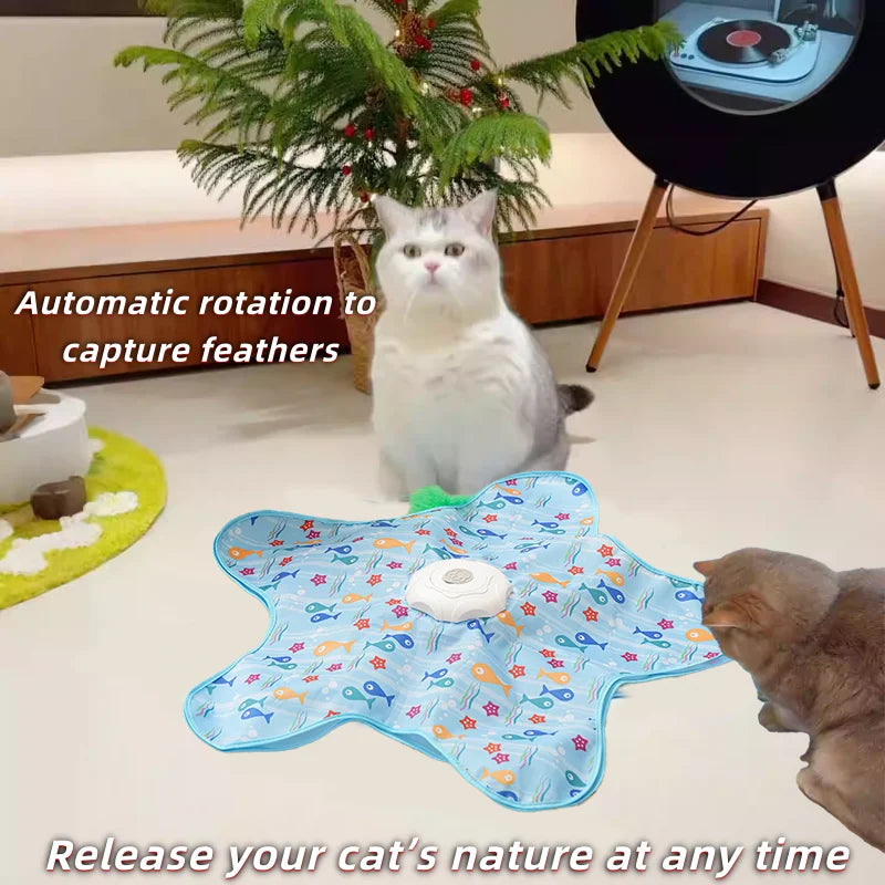 Smart Electric Interactive Cat Turntable