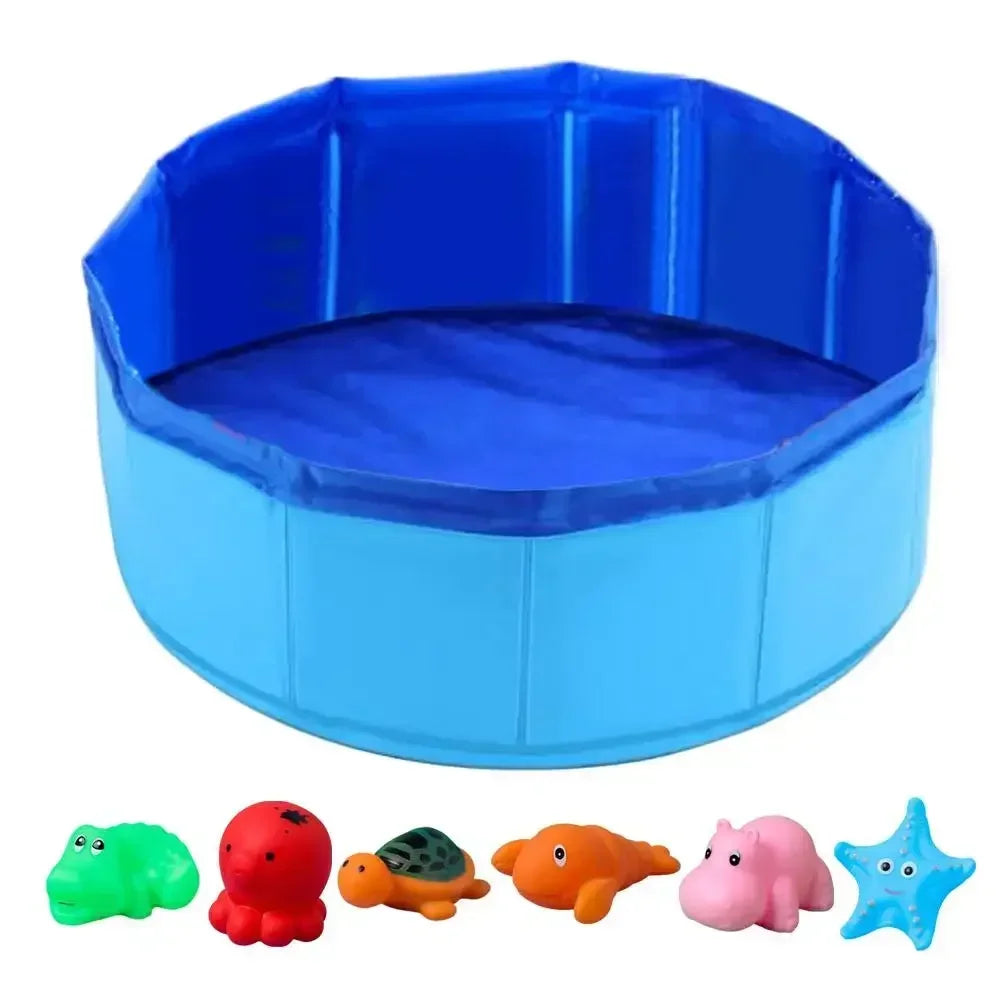 Foldable Pet Pool & Bath Tub