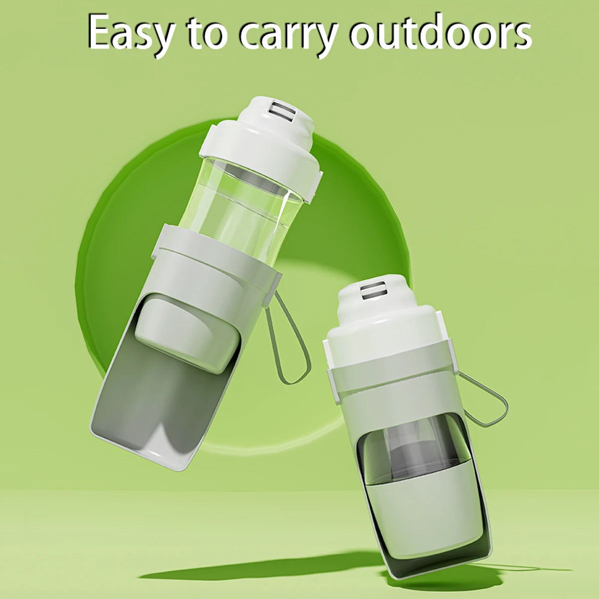 Portable Pet Food & Water Bottle