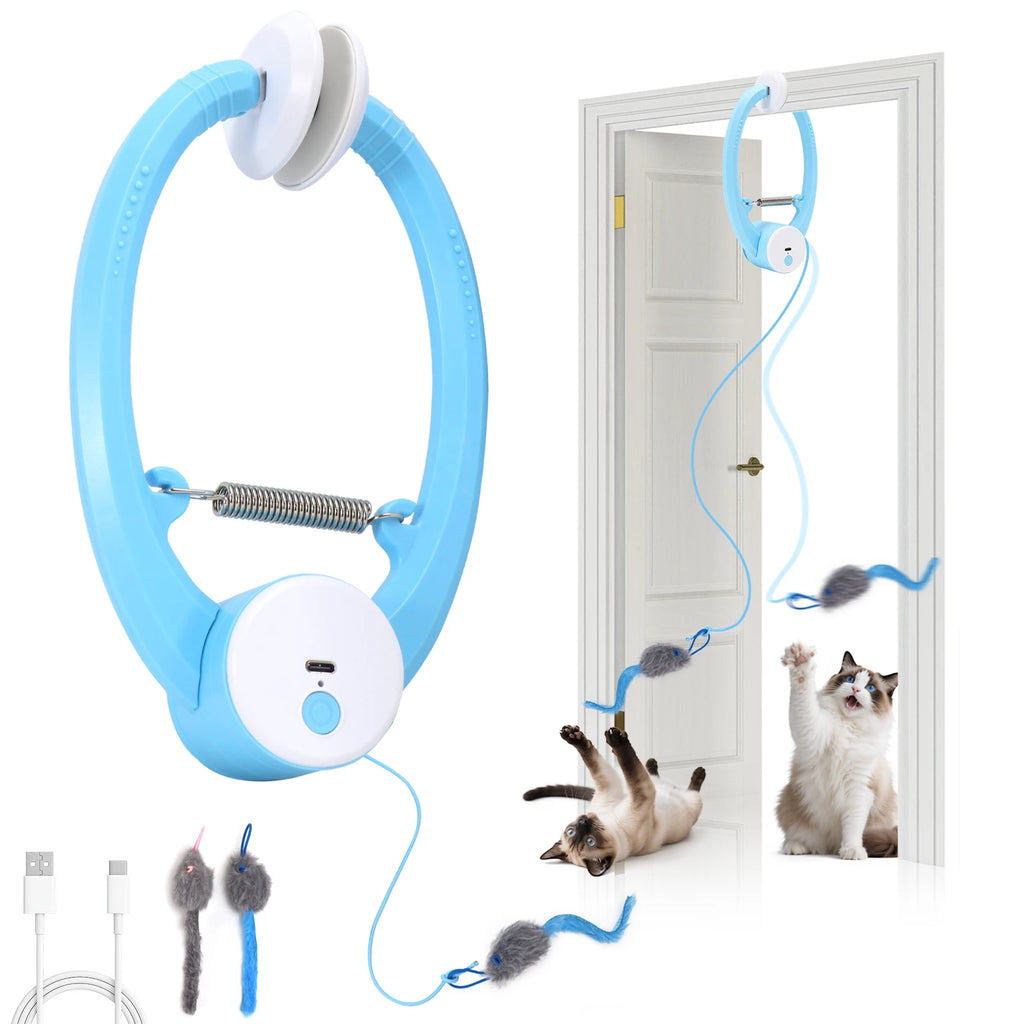 Automatic Interactive Cat Toy – Fluttering Butterfly