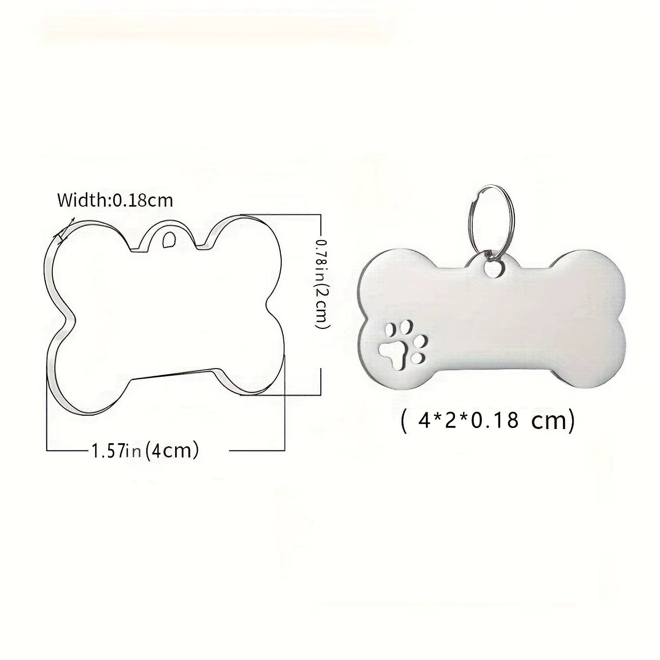 High-Quality Personalized Pet ID Tags