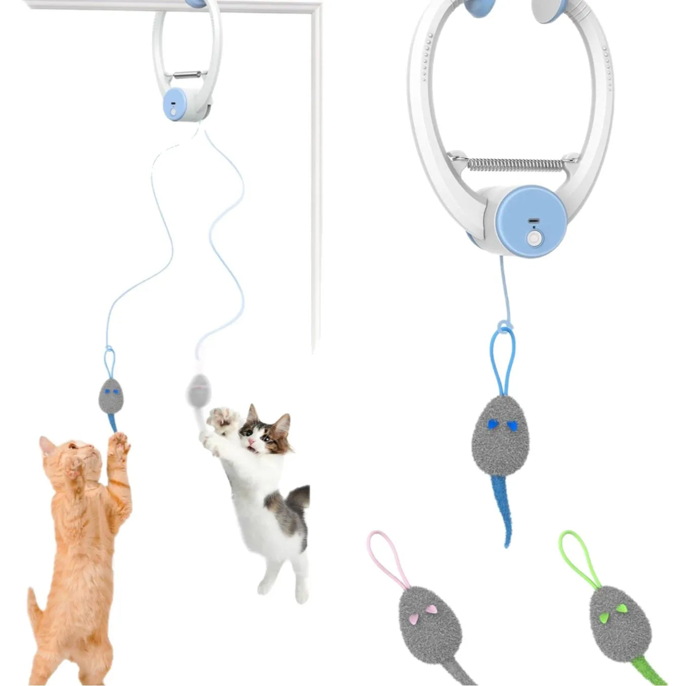 Automatic Interactive Cat Toy – Fluttering Butterfly