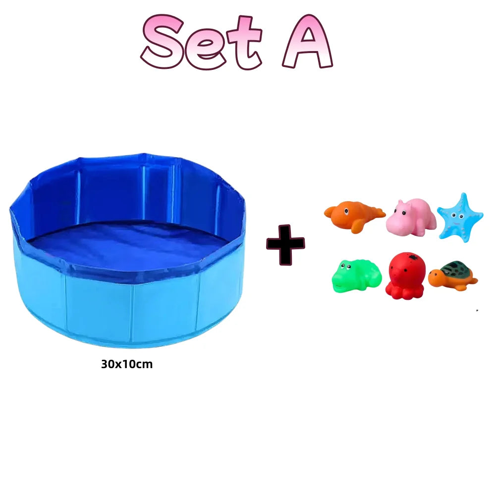 Foldable Pet Pool & Bath Tub